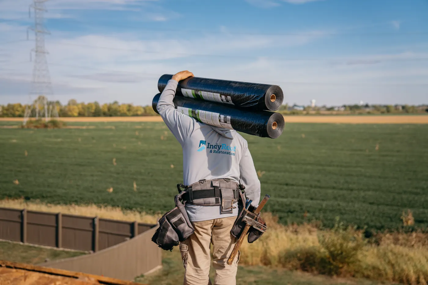 Roof inspection documented on a Eagletown home